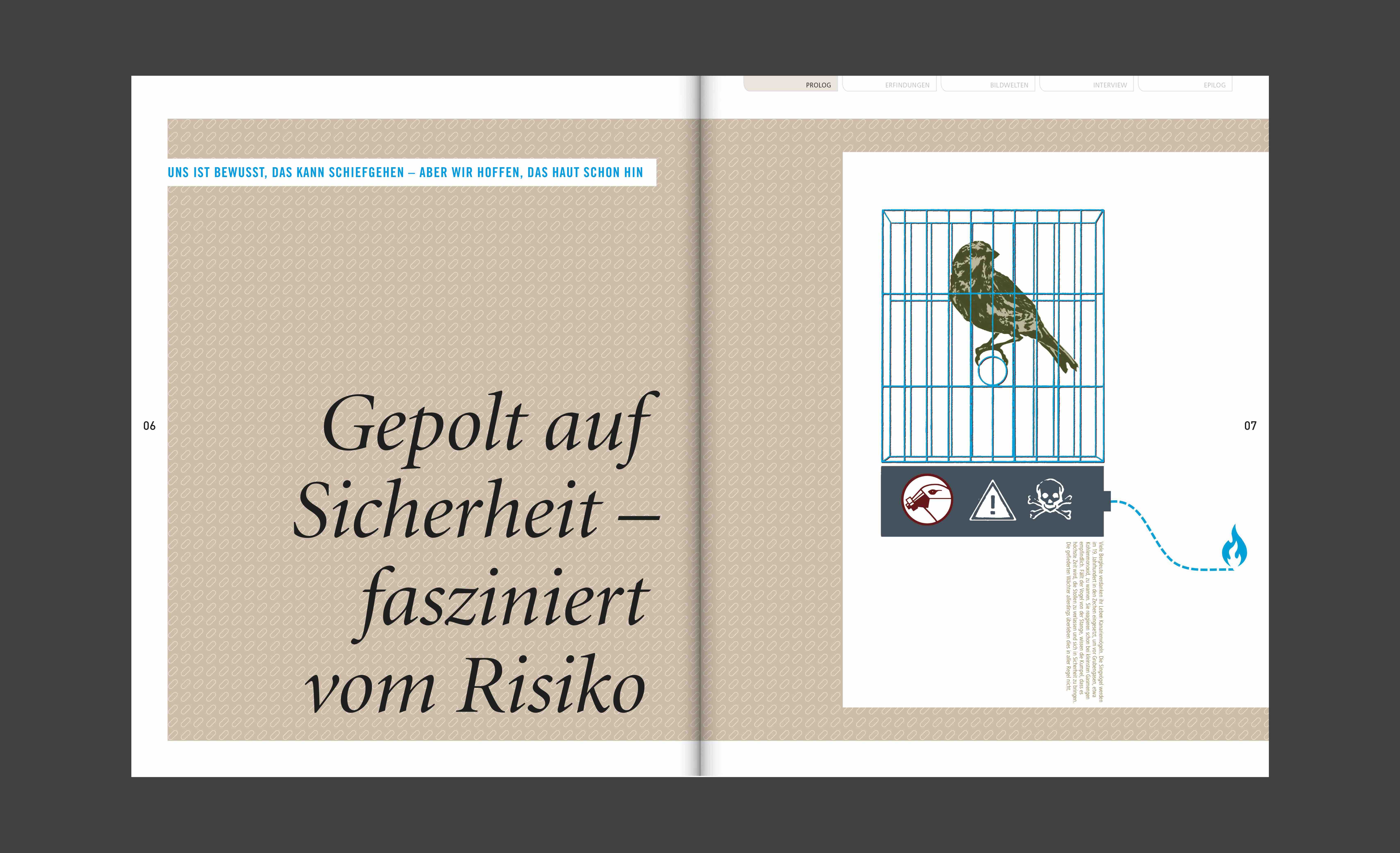 Digital-Collage Kanarienvogel