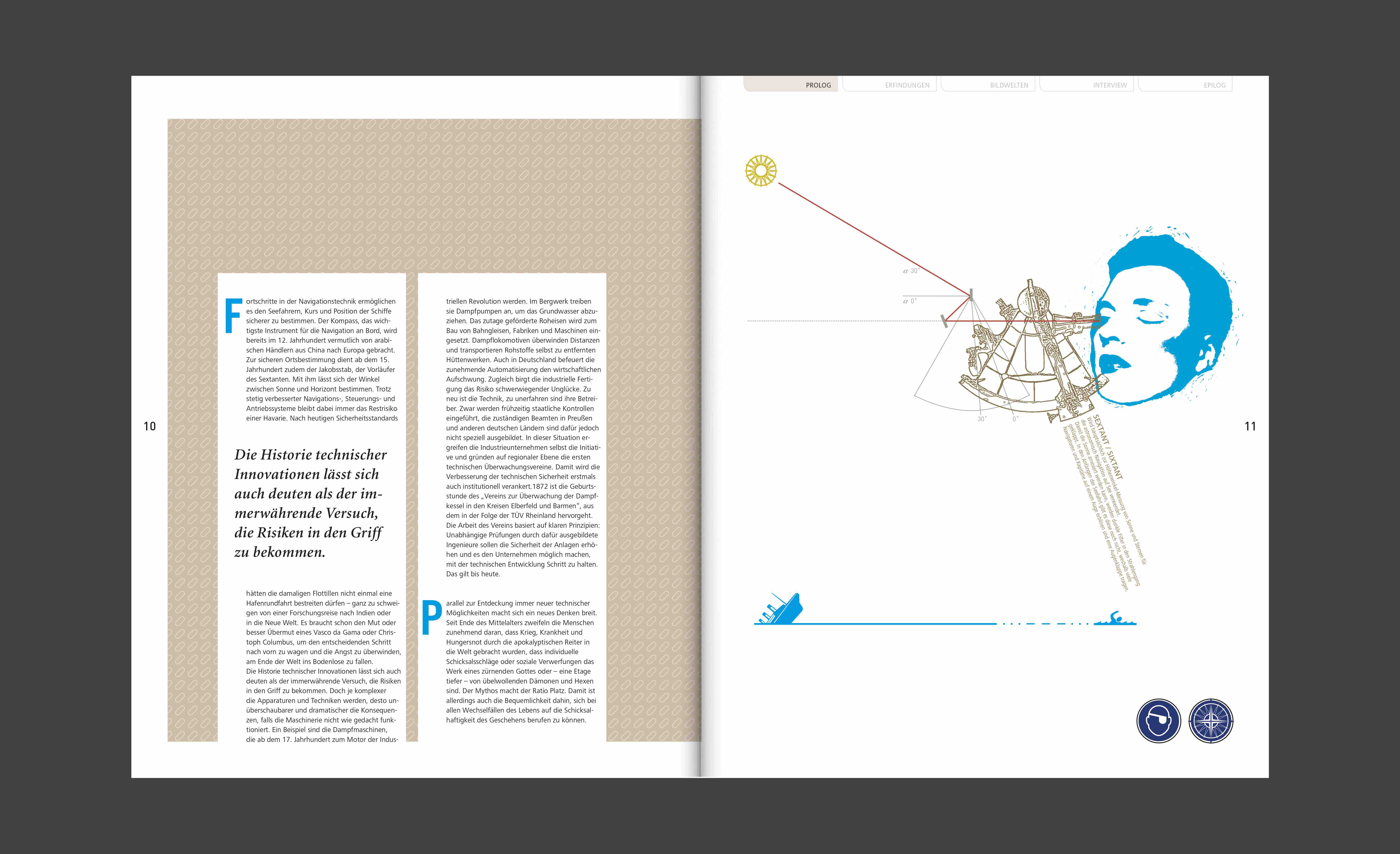 Collage Schifffahrt und Navigation