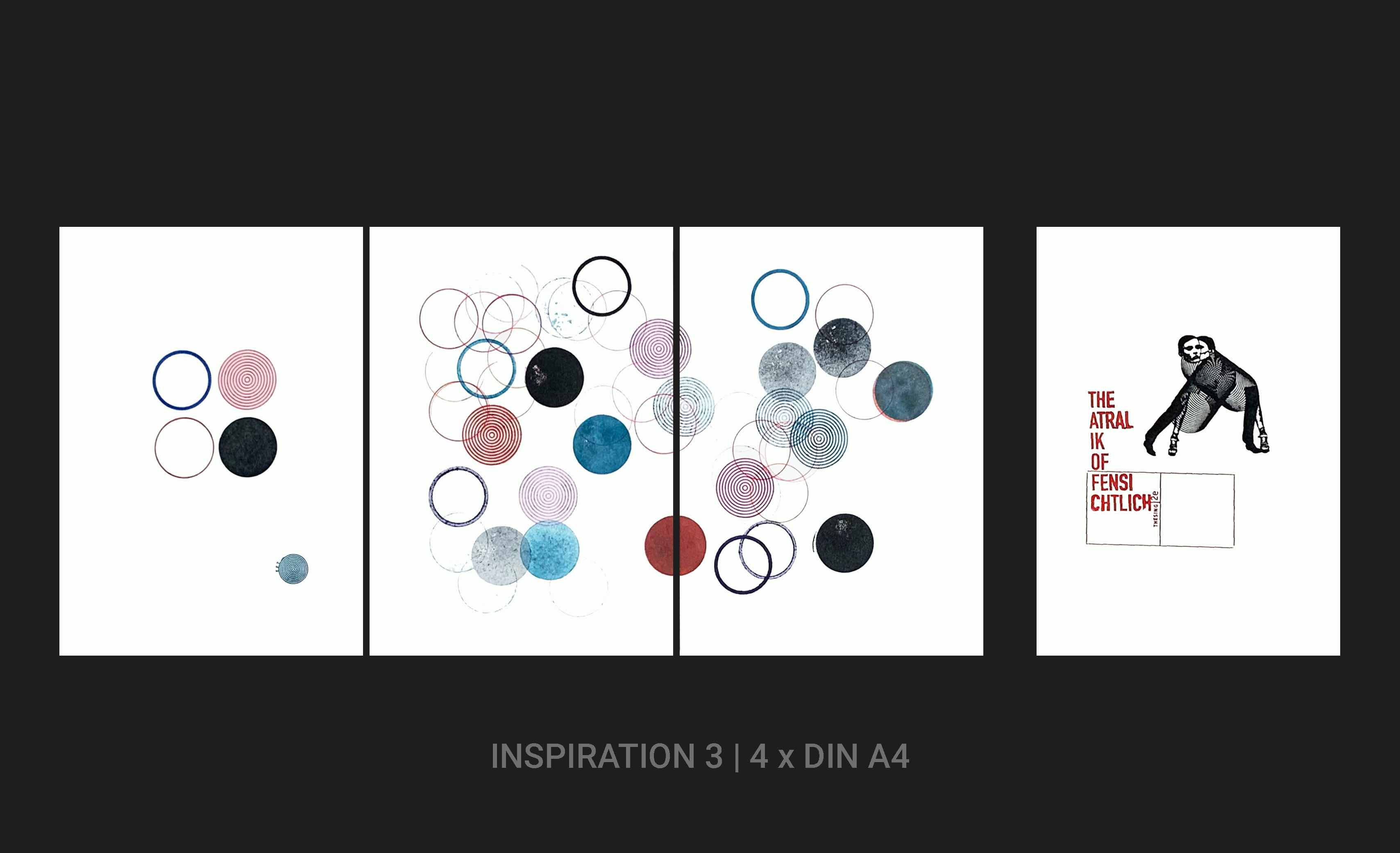 Design-Kunst variabel Chaos und Ordnung